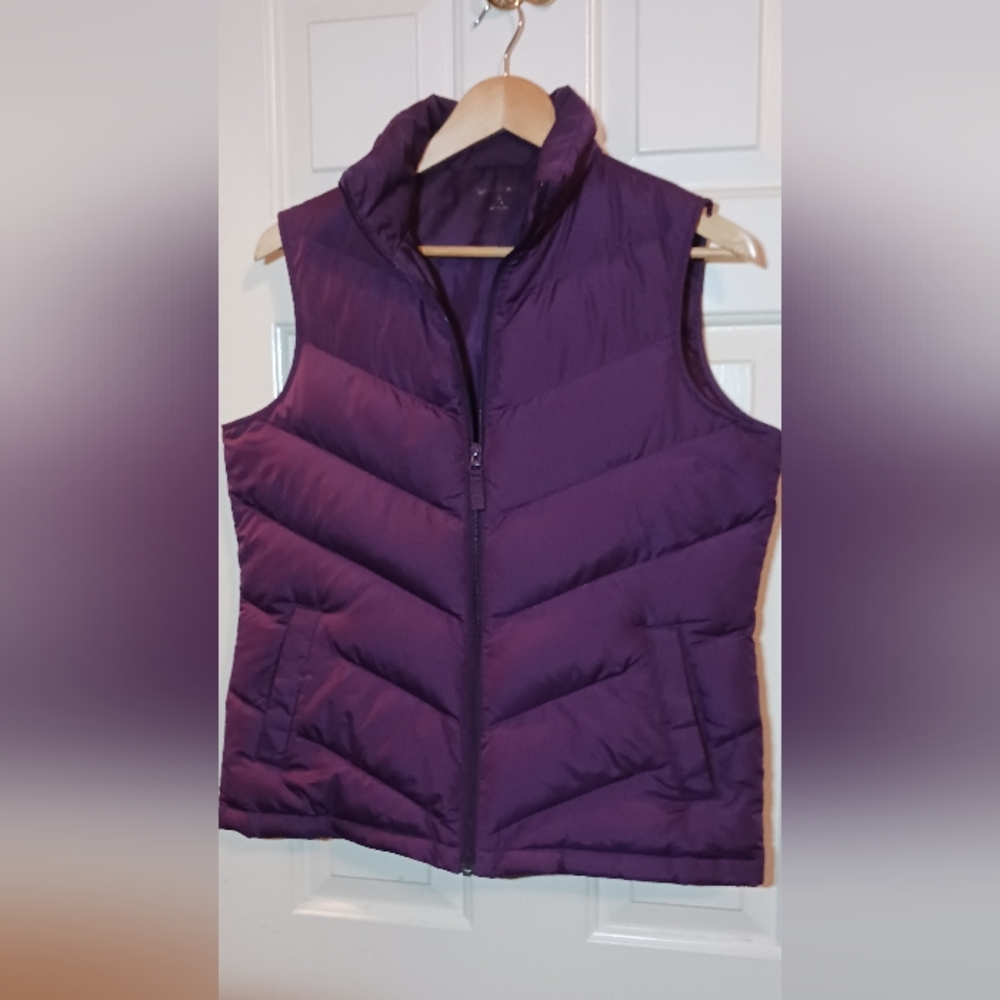 Purple Puffer Vest